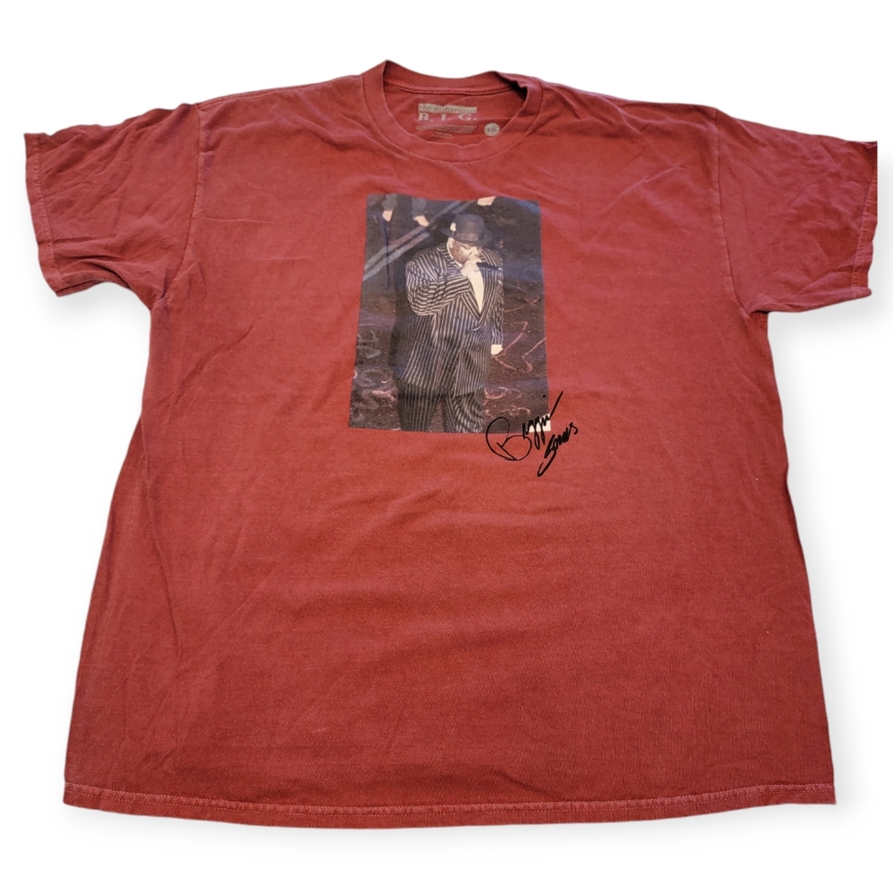 B.I.G The notorious Biggie Smalls Graphic Tee Size Large Vintage Wash